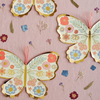 Floral Butterfly Plates (8)