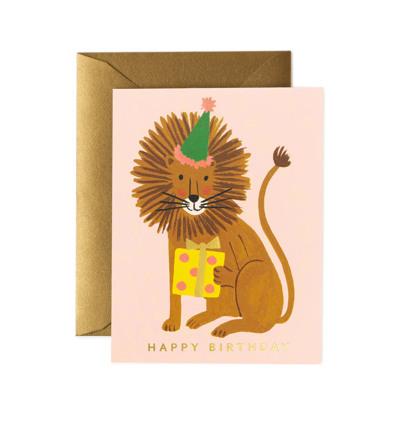 Lion Birthday Card (1)