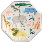 Safari Animals Dinner Plates (8)