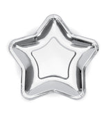 Silver Star Plates (6)