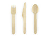 Wooden Cutlery (Set of 6)