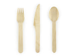 Wooden Cutlery (Set of 6)