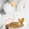 Lovely Swan Cake Topper (4)