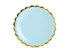 Blue & Gold Plates (6)