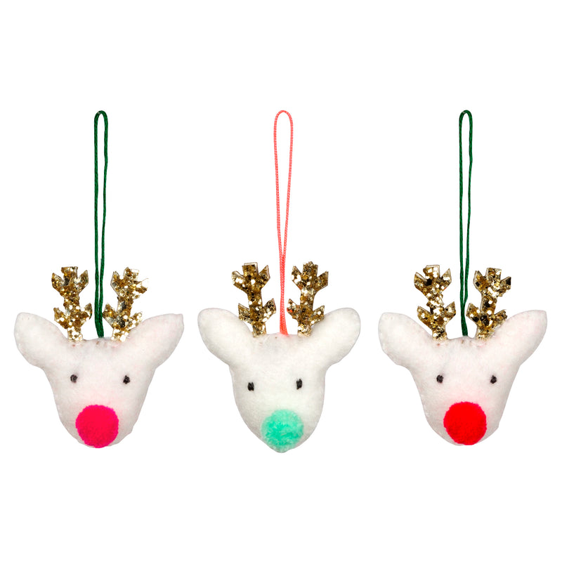 Pompom Reindeer Tree Decoration (3)